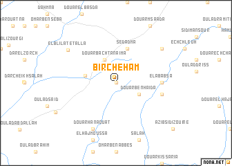 map of Bir-Cheham