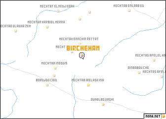 map of Bir Cheham