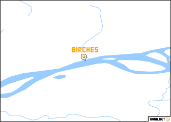map of Birches