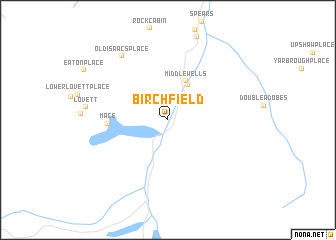 map of Birchfield