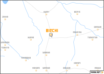 map of Birchi