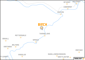 map of Birch