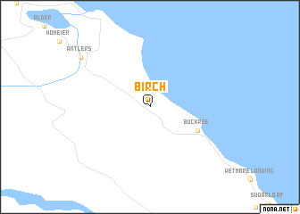 map of Birch