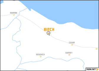 map of Birch