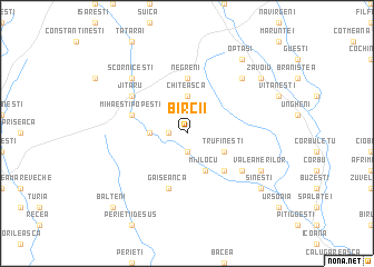 map of Bircii