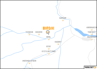 map of Birdik