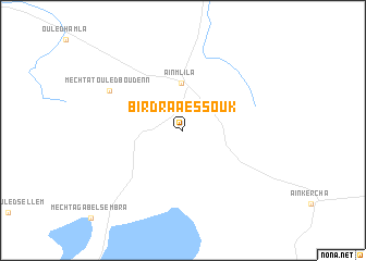 map of Bir Draaes Souk