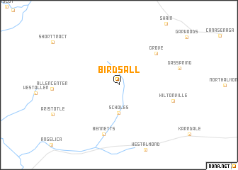 map of Birdsall