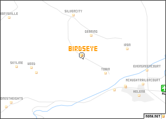 map of Birdseye