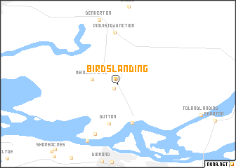 map of Birds Landing