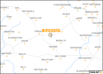 map of Birdsong