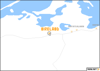 map of Bîr el-`Abd