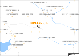 map of Bir el Arche