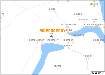 map of Biren Garday