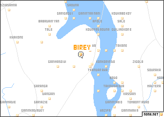 map of Birey