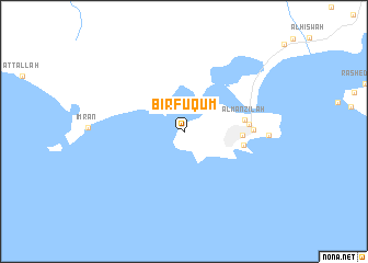 map of Biʼr Fuqum