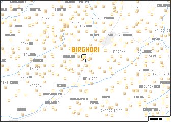 map of Bir Ghori