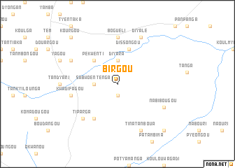 map of Birgou