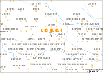 map of Biʼr Ḩabash