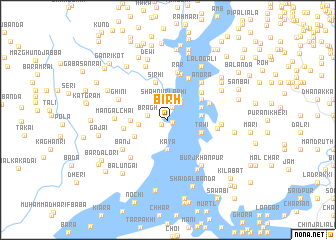 map of Birh