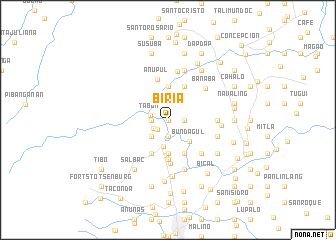 map of Biria