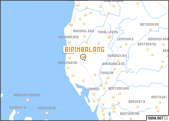 map of Birimbalang