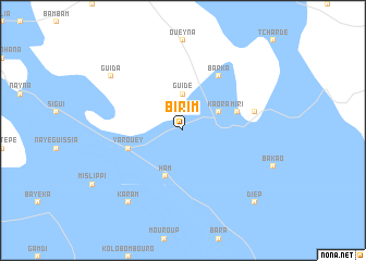 map of Birim