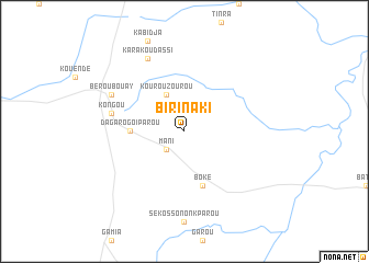 map of Birinaki