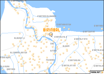 map of Birinbāl