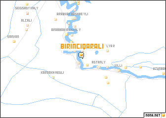 map of Birinci Qaralı