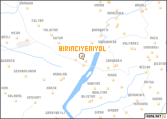 map of Birinci Yeniyol