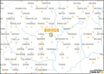 map of Biringo
