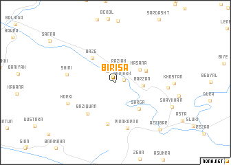 map of Birisa