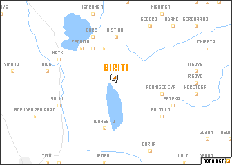 map of Bīrītī