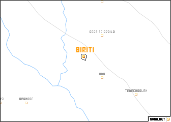 map of Bīrītī