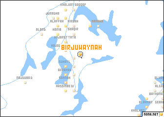 map of Biʼr Juwaynah