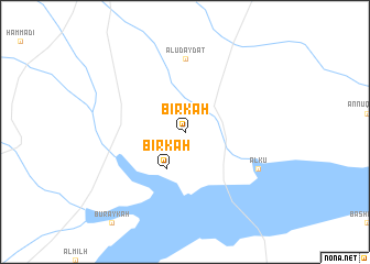 map of Birkah