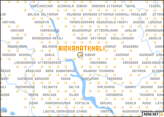 map of Bir Kāmatkhāli