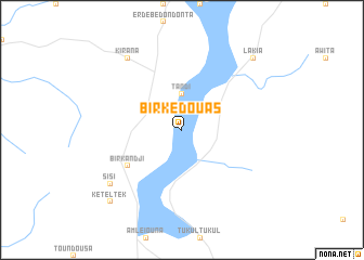 map of Bir Kédouas