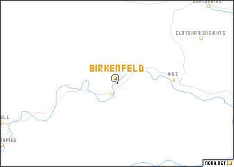 map of Birkenfeld