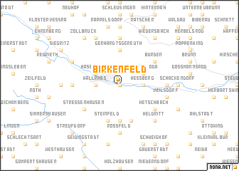 map of Birkenfeld