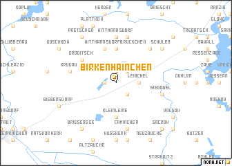 map of Birkenhainchen