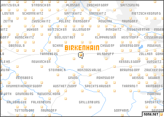 map of Birkenhain