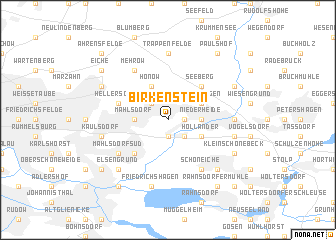 map of Birkenstein