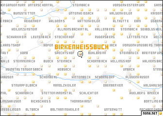 map of Birkenweißbuch