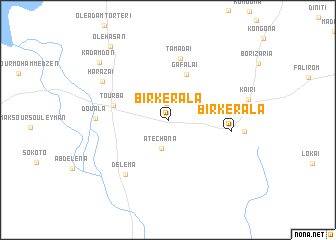 map of Bir Kerala