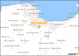 map of Birkhadem