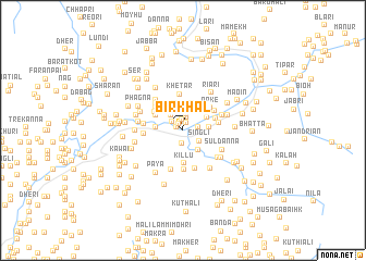 map of Bīrkhal