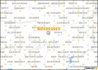 map of Birkhausen