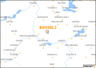 map of Birkholz